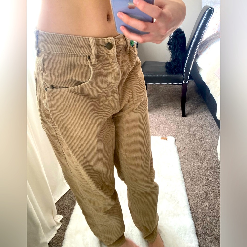 Corduroy Tan Pants